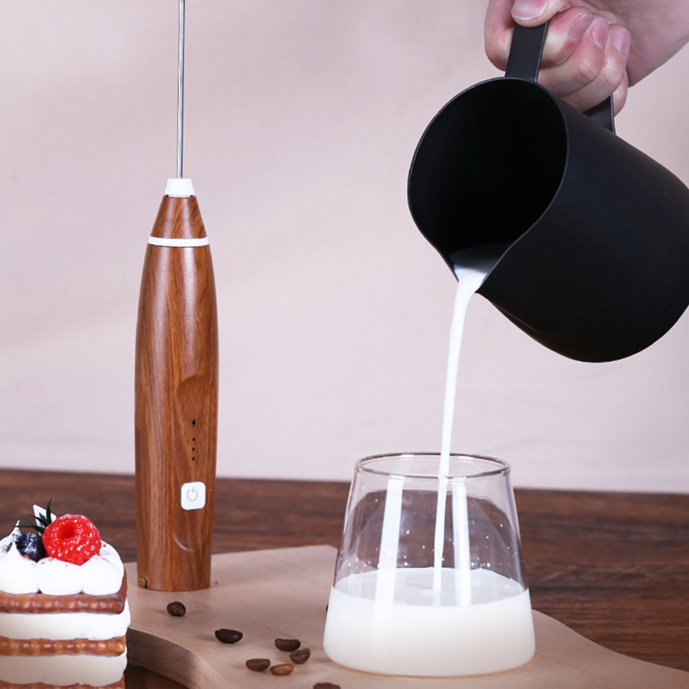 Electric Egg Mixer Milk Frother USB Rechargeable M..
